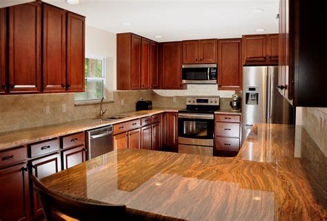 cherry kitchen cabinets with stainless steel appliances|cherry cabinets for kitchens.